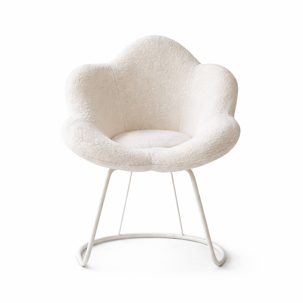 Chaise coiffeuse velours avec dossier – Confort & design élégant