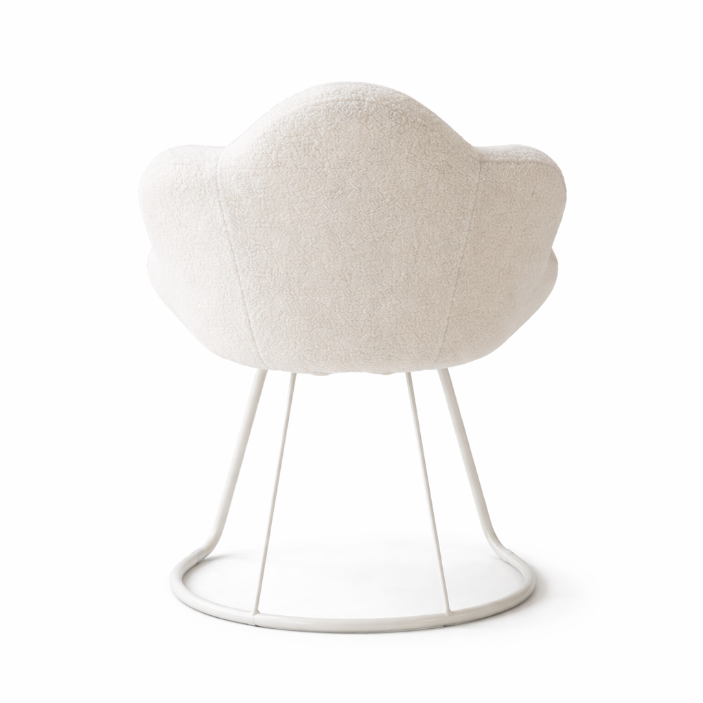Chaise coiffeuse velours avec dossier – Confort & design élégant