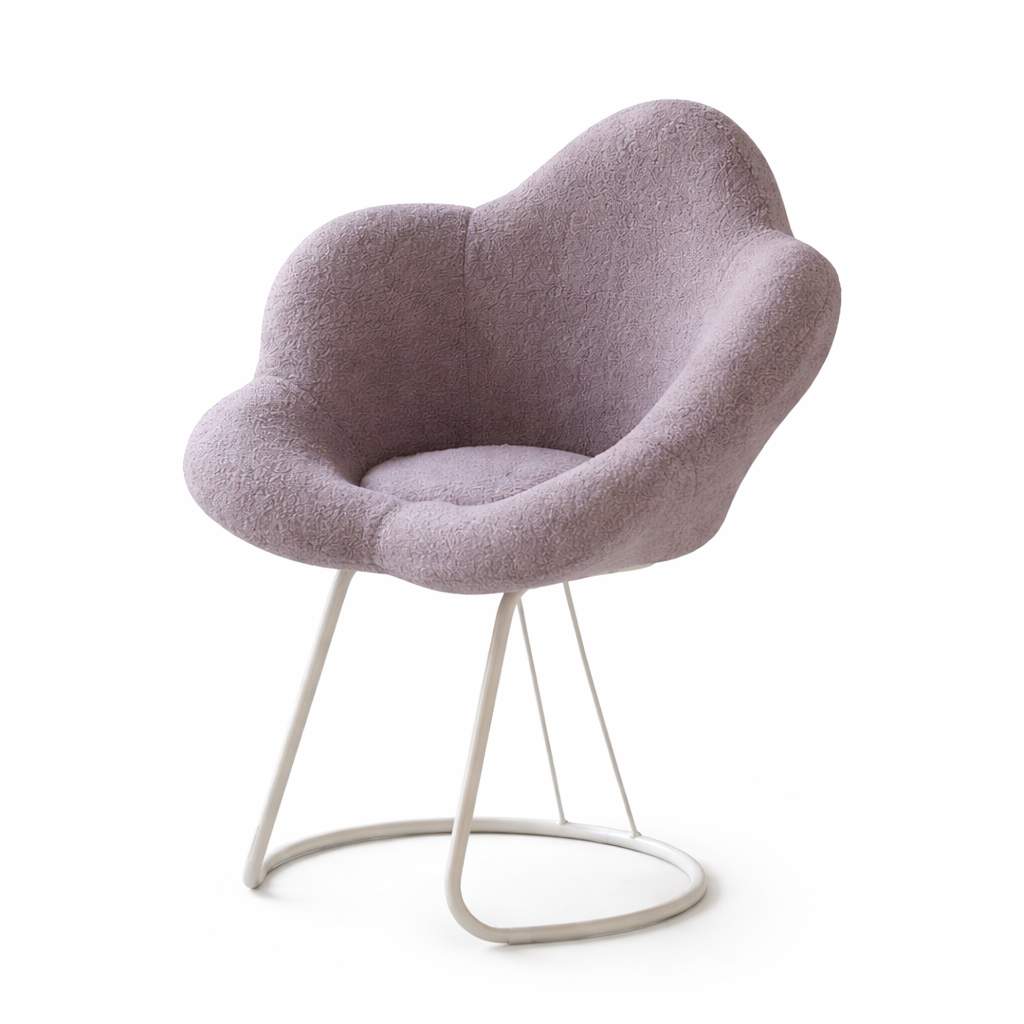 Chaise coiffeuse velours avec dossier – Confort & design élégant