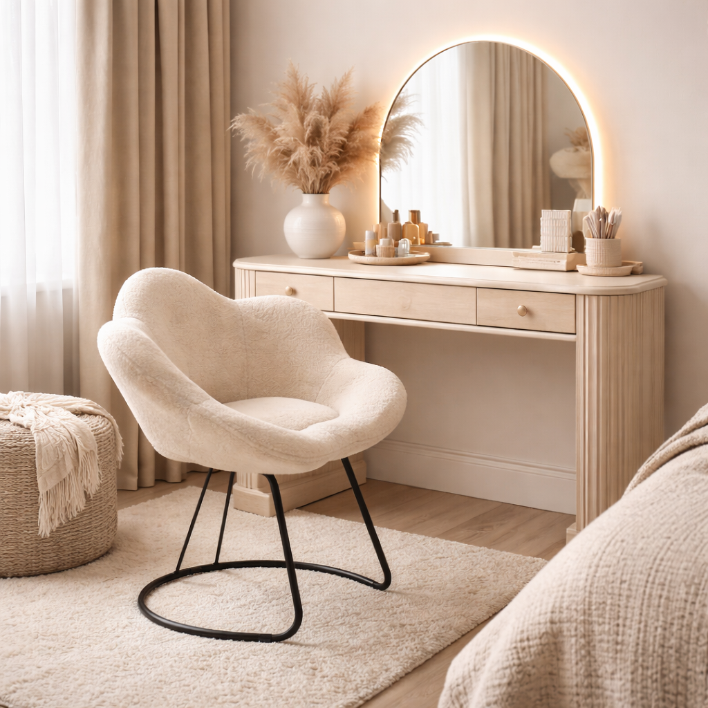 Fauteuil design avec assise enveloppante – Siège moderne et confortable
