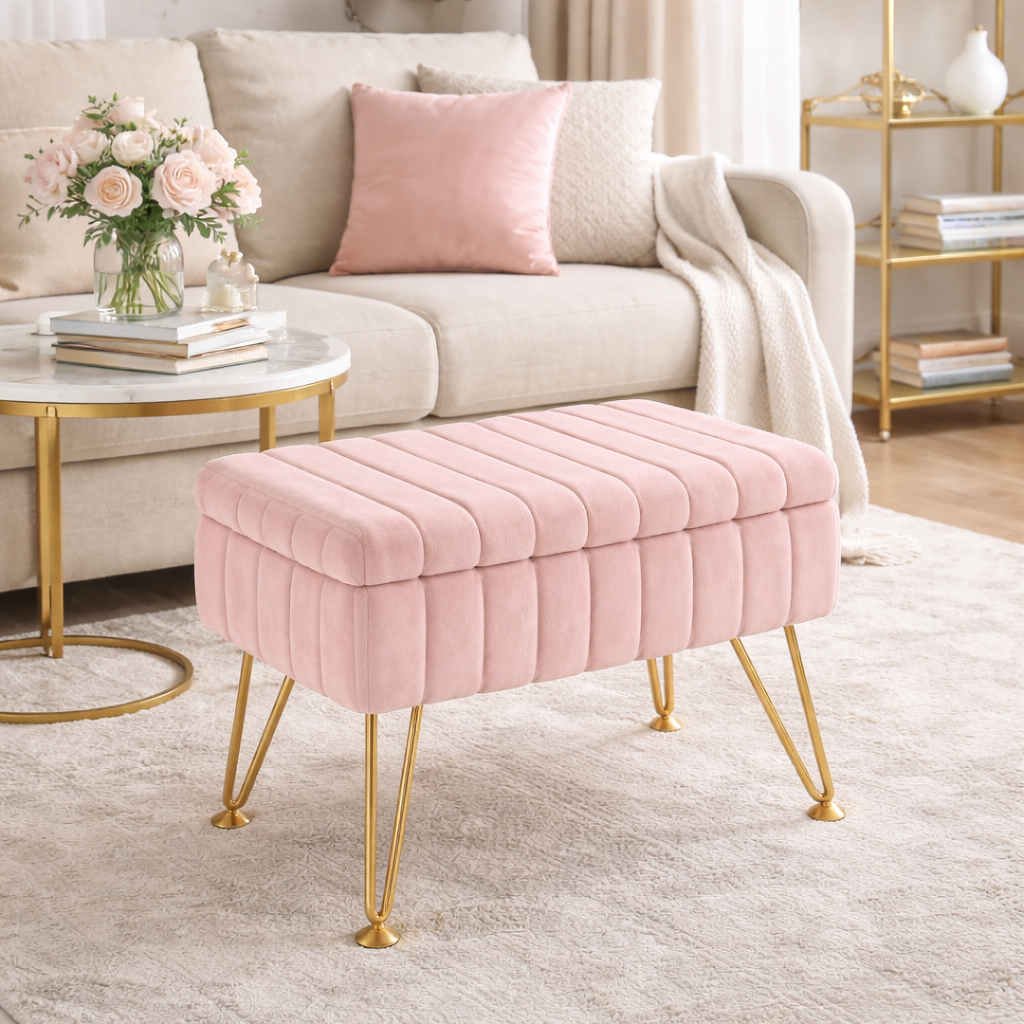 Tabouret avec rangement intégré – siège moderne et pratique