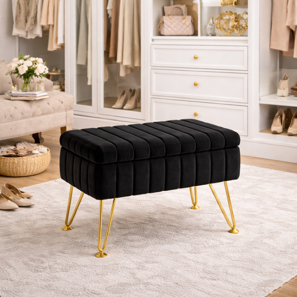 Tabouret avec rangement intégré – siège moderne et pratique