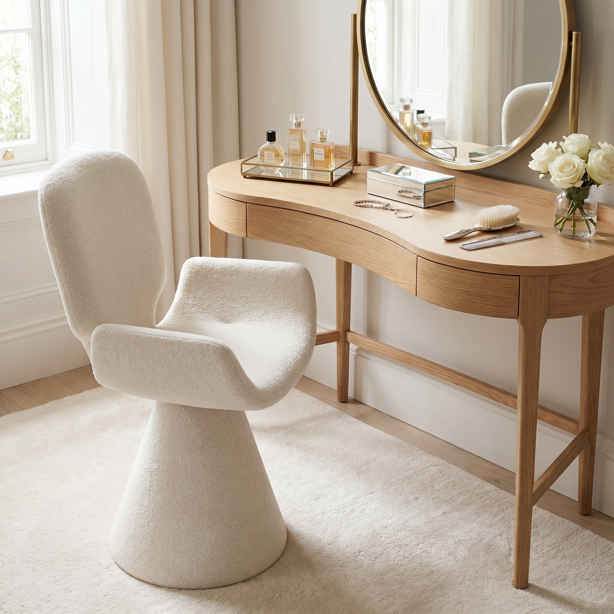 Chaise design italienne en flanelle – siège moderne élégant pour intérieur