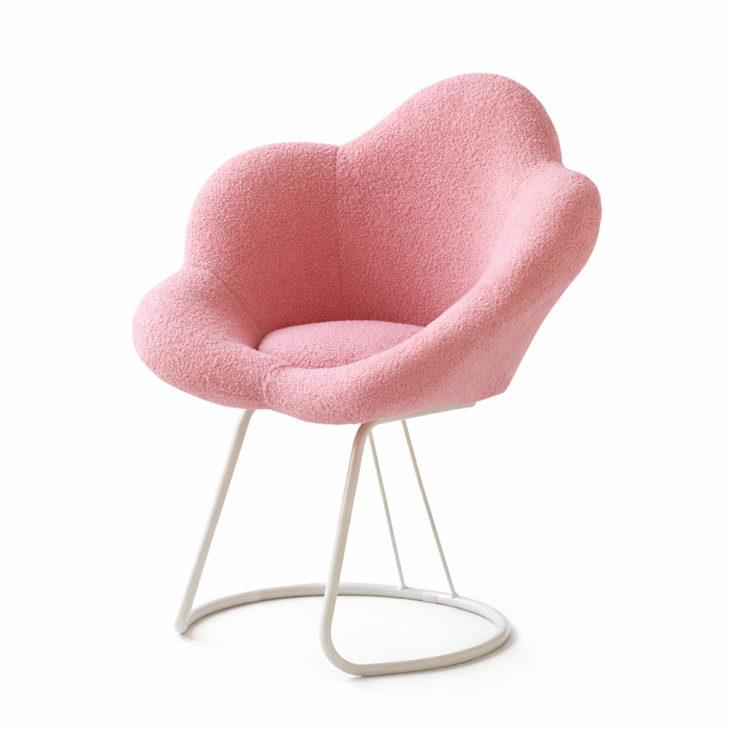 Chaise coiffeuse velours avec dossier – Confort & design élégant