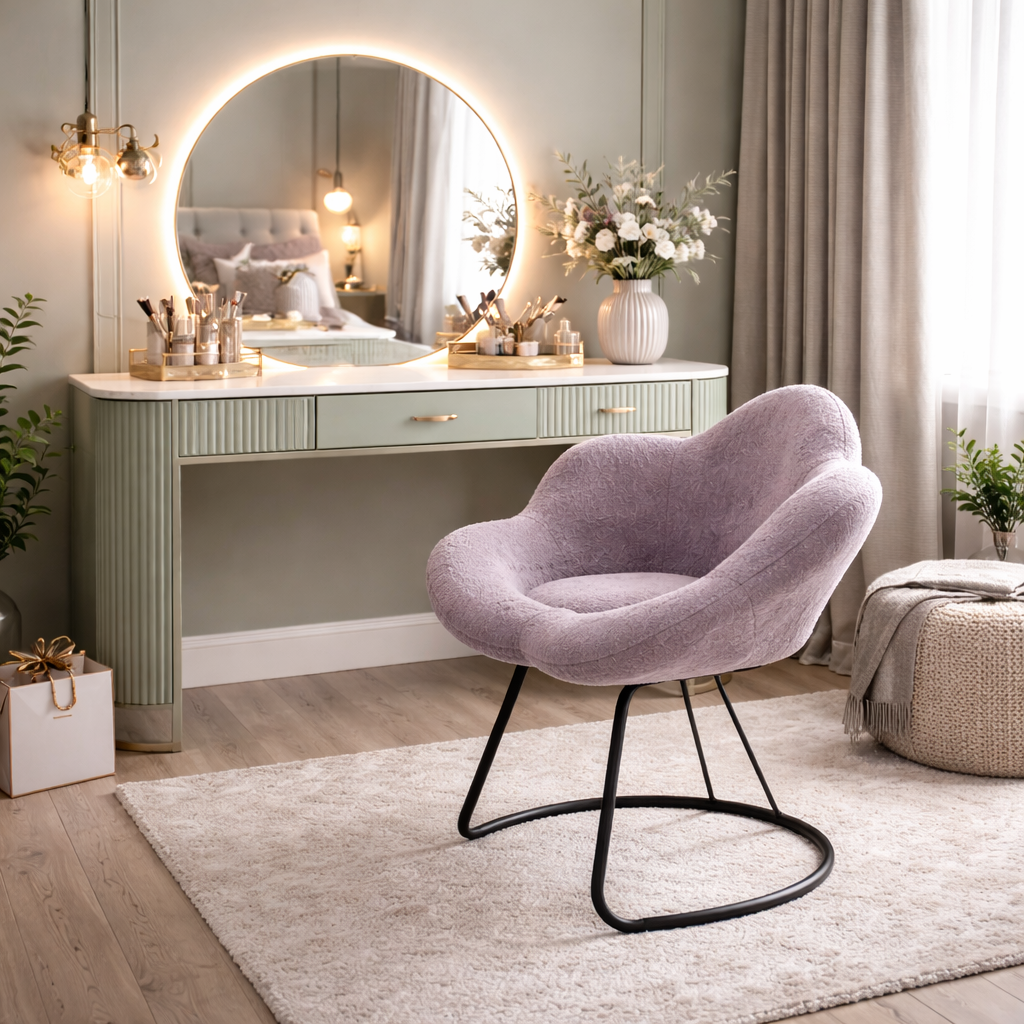 Fauteuil design avec assise enveloppante – Siège moderne et confortable